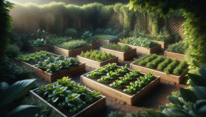 raised garden beds home gardening